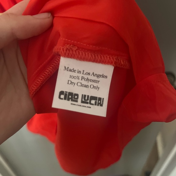 Ciao Lucia! Gabriela Dress in Chili - like new, sold out style. - Picture 7 of 7